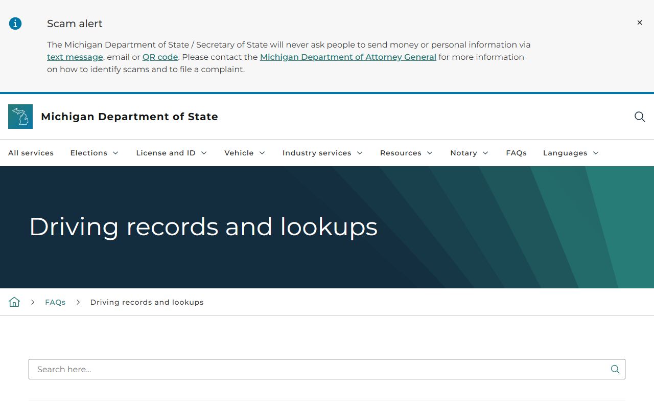 Roscommon County traffic records and Michigan driver record privacy under the DPPA