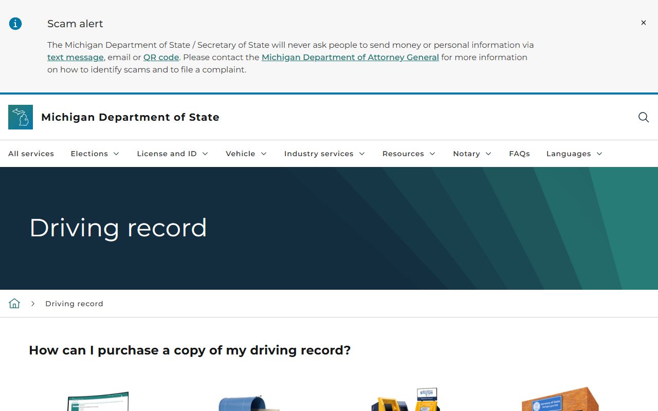 Roscommon County traffic records compared with Michigan Secretary of State driving records